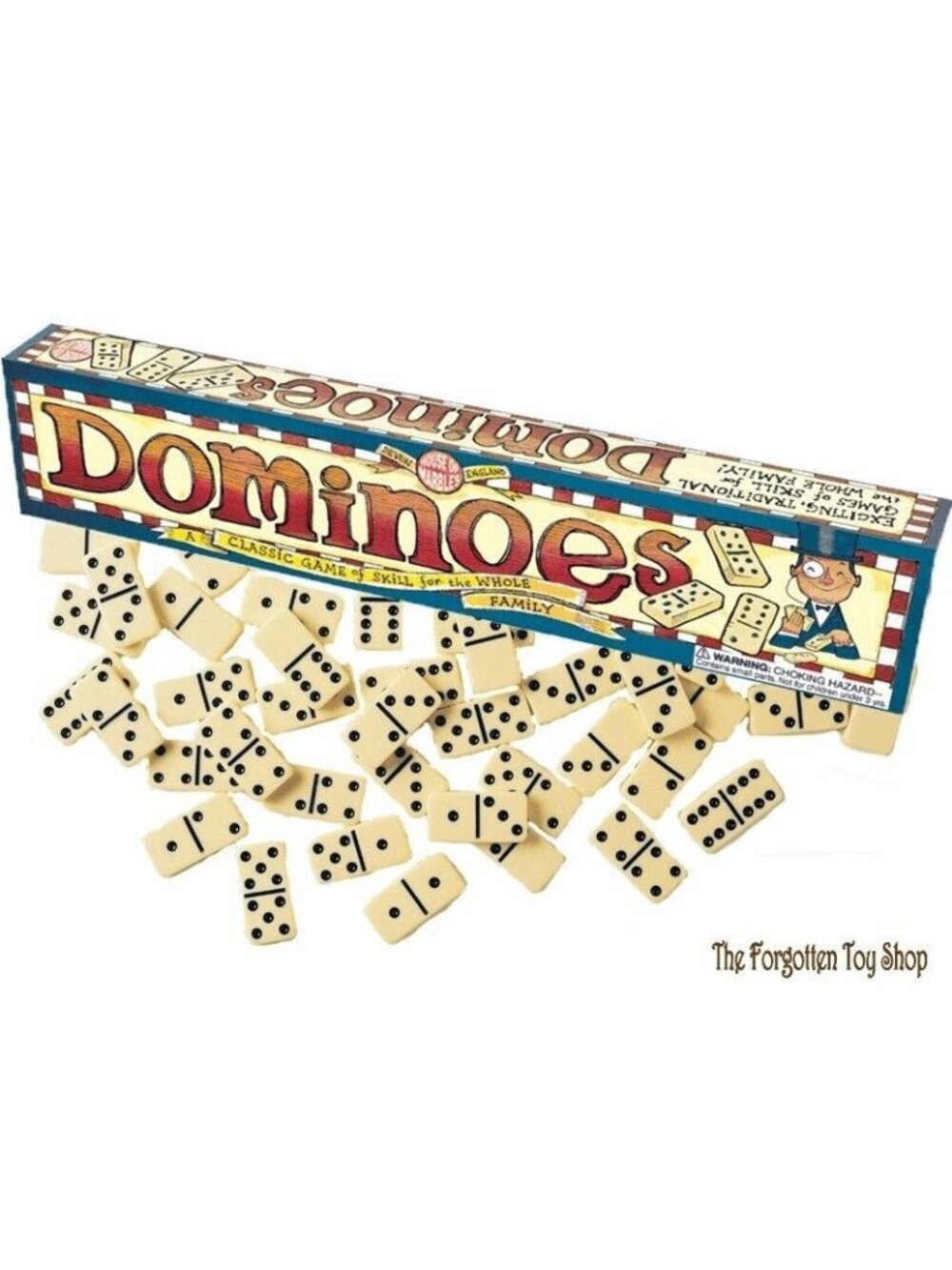 NEW House of Marbles DOMINOES Devon England 28 Sealed Pieces w/ Instructions